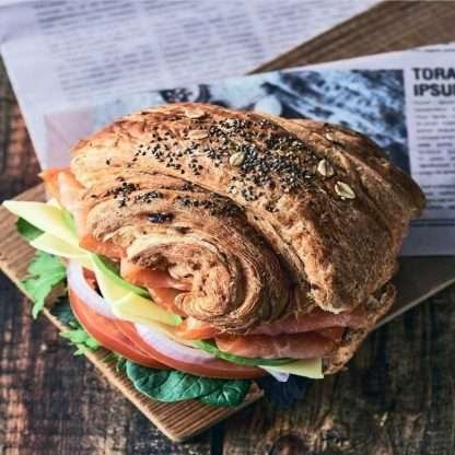 Croissant de Centeno con Arándanos 165gr
