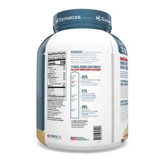 Información Nutricional Iso 100 Proteína Vainilla 5lb - Dymatize