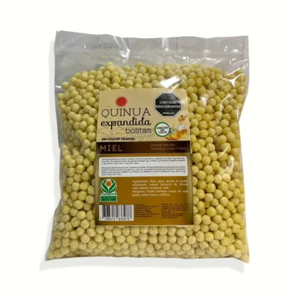 Cereal quinua pop miel MS 500gr