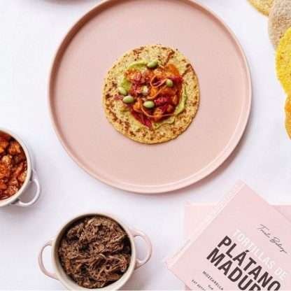 Tortillas de plátano maduro con queso 5 und