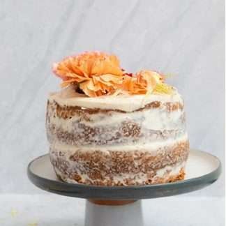 Torta zanahoria chai coco 10p