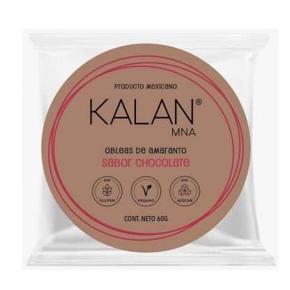 Obleas chocolate 60gr - 60und