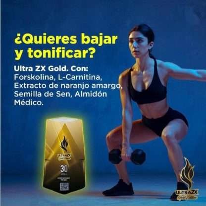 Ultra zx doradas 30 caps