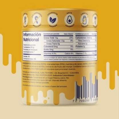 Información Mantequilla Cinnamon 284Gr