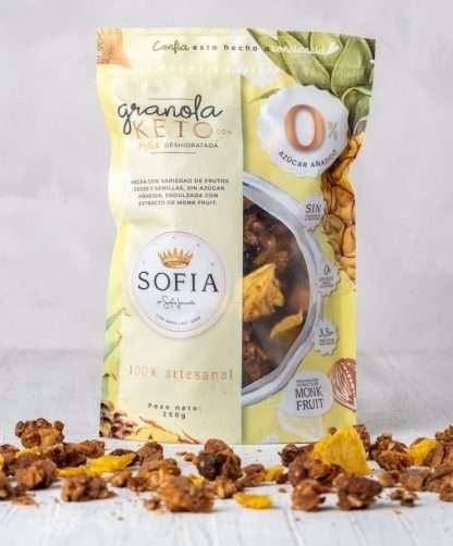 Granola Keto Piña SJ 250gr - Sofia by Sofia Jaramillo