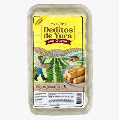 Deditos de Yuca rellenos con Queso 8und - JOYFUDS