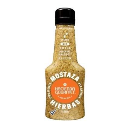 Mostaza Hierbas x 380 g - Hacienda Gourmet