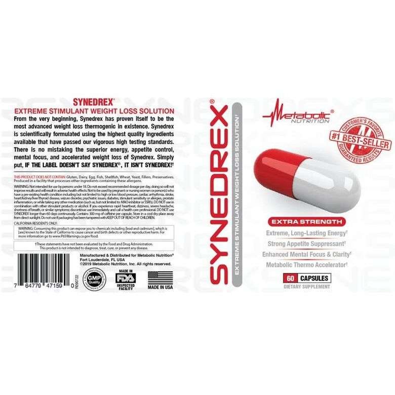 Synedrex 60Caps - Imagen 4