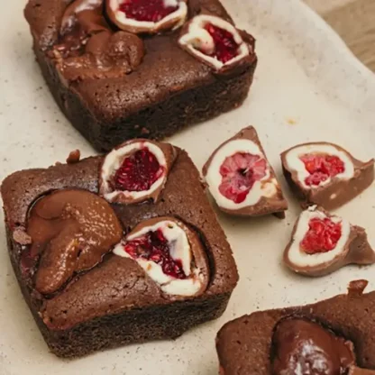 Brownie Frambuesa