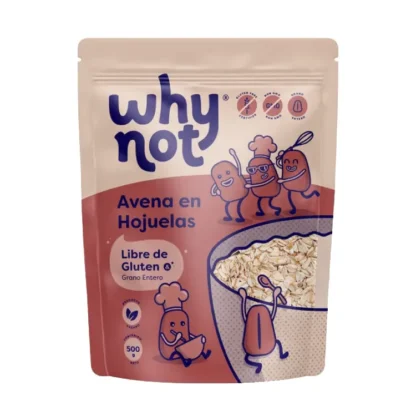 Avena en hojuelas sin gluten 500gr