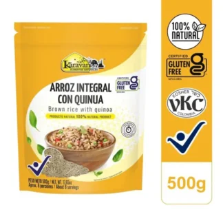 Arroz integral con quinua 500gr