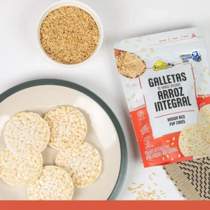 Galletas de arroz inflado integral 60gr - Imagen 2