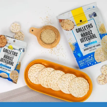 Galletas de arroz inflado integral con quinua 60gr - Imagen 2