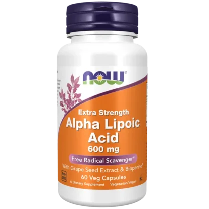 Now Foods Ácido alfa-lipoico 600mg 60cap