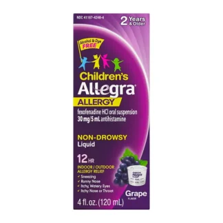 Allegra Allergy Children 30mg 120ml